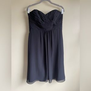 B2 By Jasmine Strapless Cocktail Dress Bridesmaid
